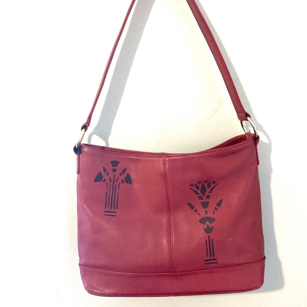 Giani Bernini Shoulder Bag, Hand-Painted, EUC